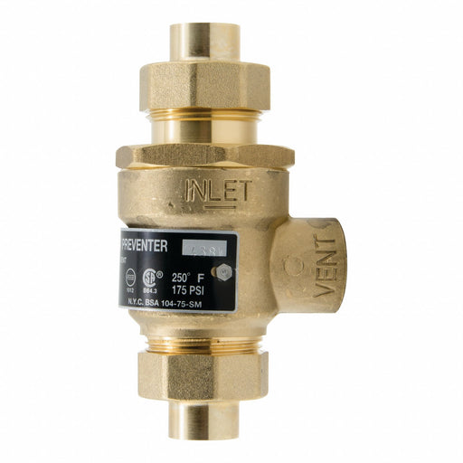 Backflow Preventer Size 1/2 175 psi
