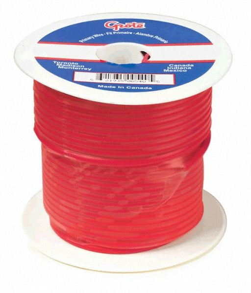 PrimaryAutomotiveWire 10AWG Red 25ft