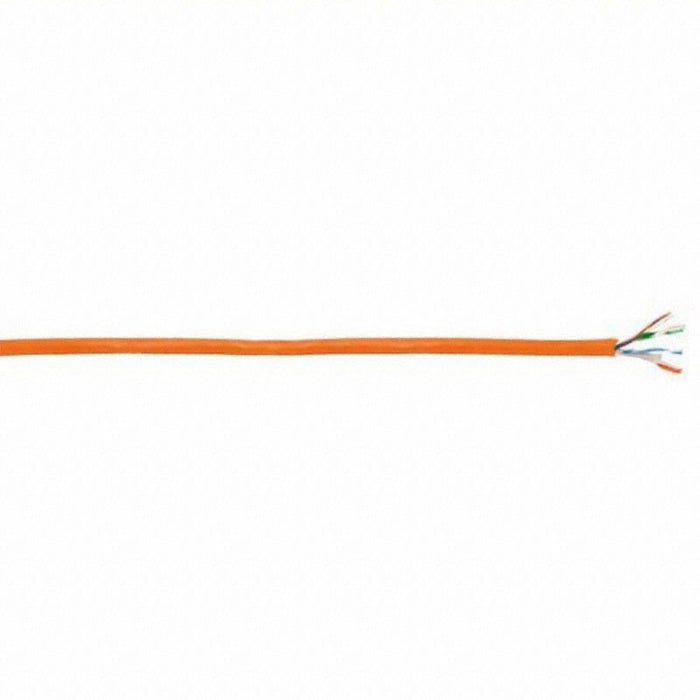 LAN Cable Orange 0.2 in Cable Dia.