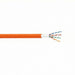 LAN Cable Orange 0.2 in Cable Dia.