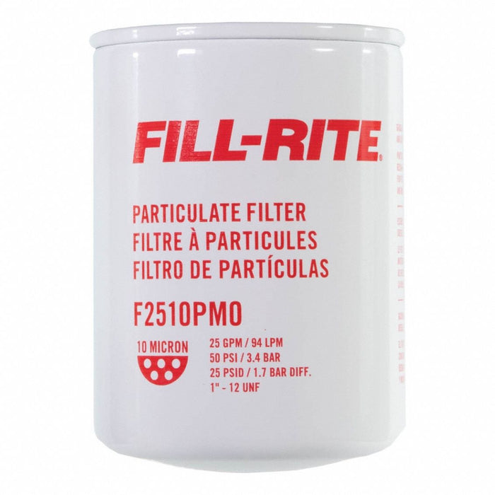 Fuel Filter 25 gpm 50 psi 5-3/8 in L