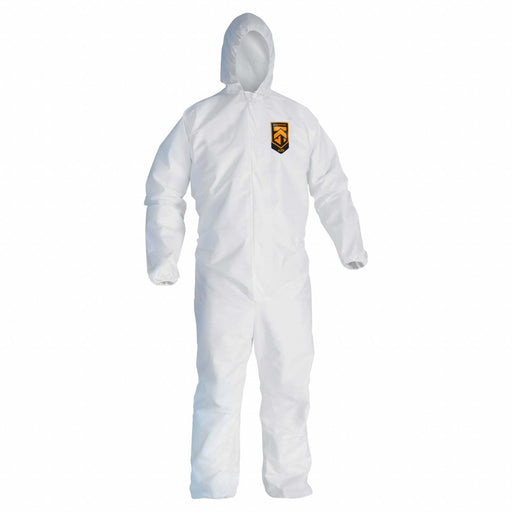 Breathable Hooded Coveralls Fabric M