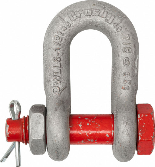 D-Shackle 9 500 lb Load Cap Carbon Steel