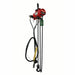 Air Chain Hoist Cap. 1 000 lb 15 ft
