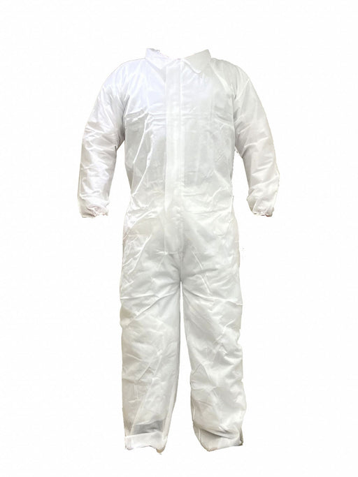 Collared Coveralls 4XL White Bulk PK25