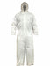 Hooded Coveralls L White Bulk PK25