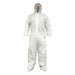 Hooded Coveralls S White Bulk PK25