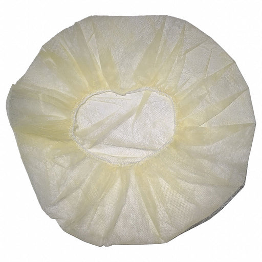 M9075 Bouffant Cap Polypropylene Yellow PK100