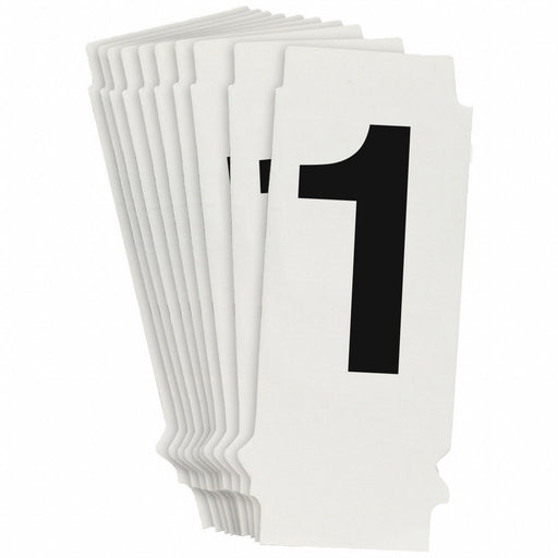NumberLabel 1-3/4inH 5/8inW PK10