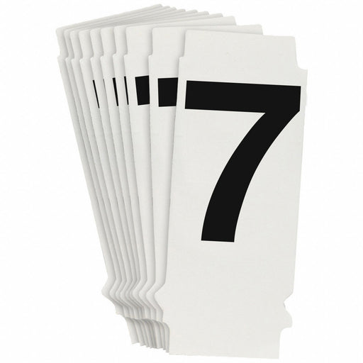 NumberLabel 1-3/4inH 7/8inW PK10