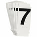 NumberLabel 1-3/4inH 7/8inW PK10