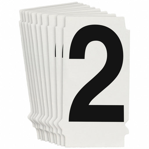 NumberLabel 1-1/2inH 1-1/4inW PK10