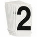 NumberLabel 1-1/2inH 1-1/4inW PK10