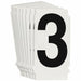 NumberLabel 1-1/2inH 1-1/4inW PK10