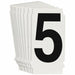NumberLabel 1-1/2inH 1-1/4inW PK10