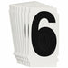 NumberLabel 1-1/2inH 1-3/8inW PK10