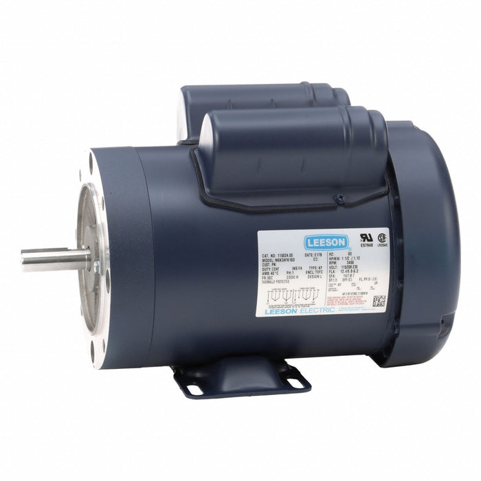 Brake Motor Capacitor-Start Rigid