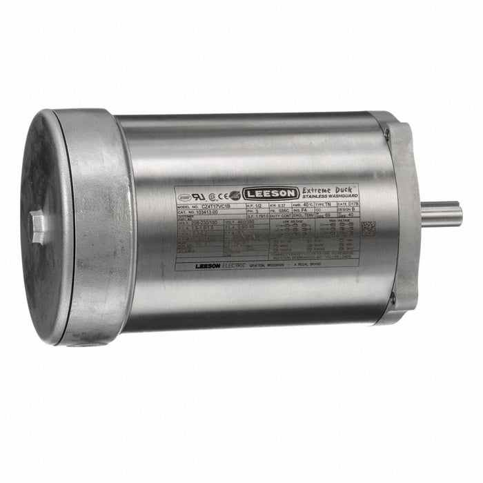 WashdownMotor 1/2hp 230/460VAC
