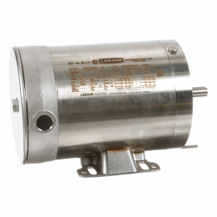 Washdown Motor Rigid Base 56C