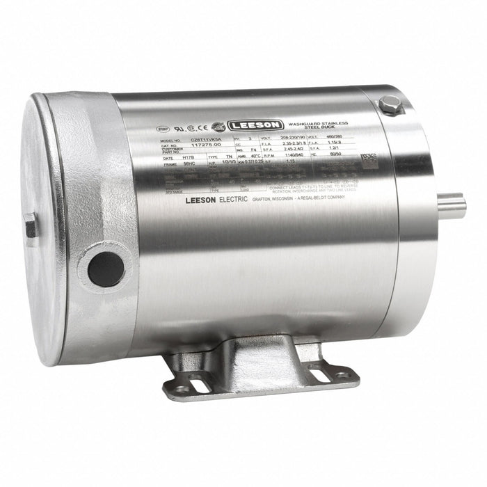 Washdown Motor Rigid Base 56HC