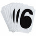 NumberLabel Polyester 2inH 1-3/4inW PK10