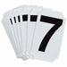 NumberLabel Polyester 2inH 1-5/8inW PK10