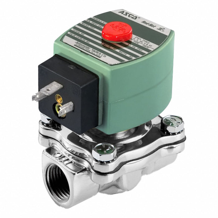 Solenoid Valve SS NC Air Inert Gas