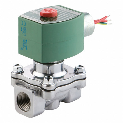 Solenoid Valve SS NC Air Inert Gas Water