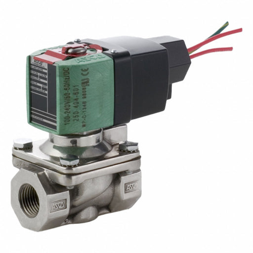 Solenoid Valve SS NC Air Inert Gas