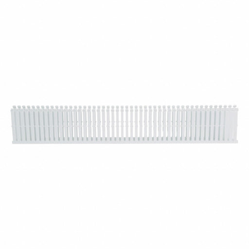 WIRE DUCT NARROW SLOT WHITE 1.26 W X 4 D