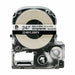 Nylon Cloth Label Tape 19 ft L Matte Wht