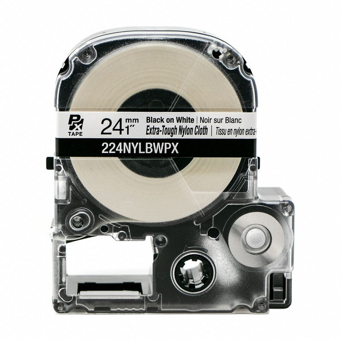 Label/RibbonCartridge White Matte 1inW