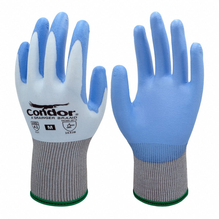 Cut-Resistant Gloves A2 HPPE PUR PR