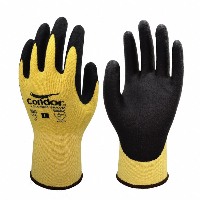 Cut-Resistant Gloves A4 Aramid NBR PR