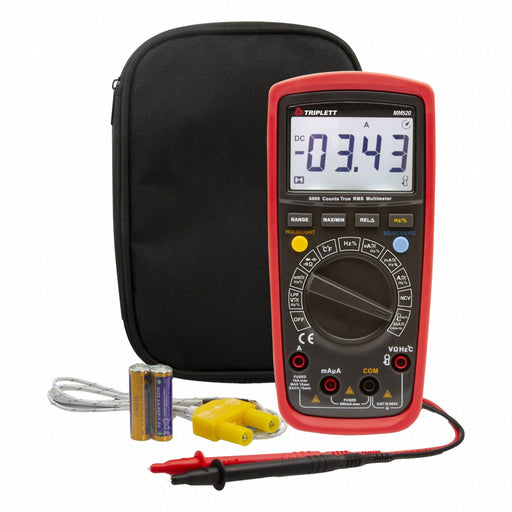 Digital Multimeter 600 V Full Size LCD