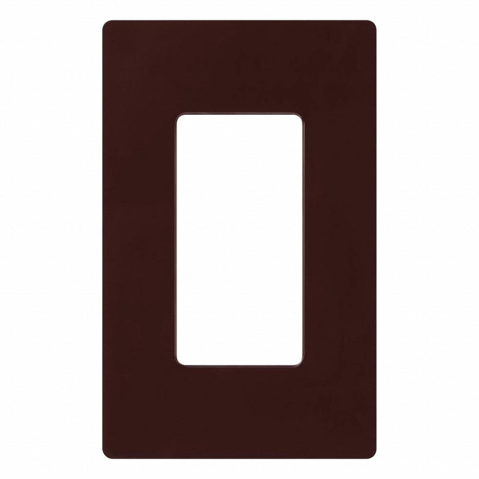 Wallplate 1-Gang Decora Brown