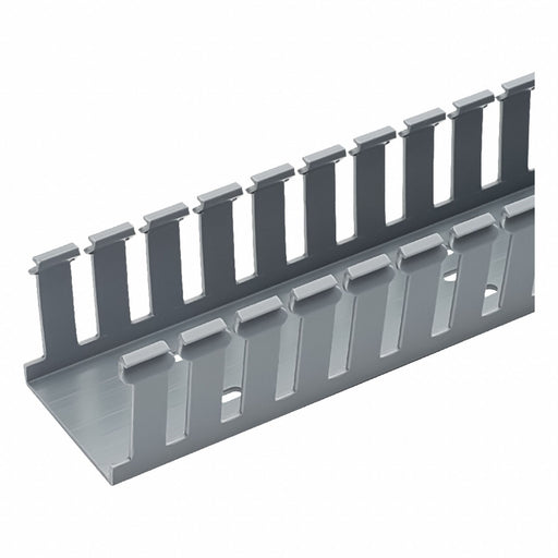 WIRE DUCT WIDE SLOT GRAY 1.26 W X 4 D