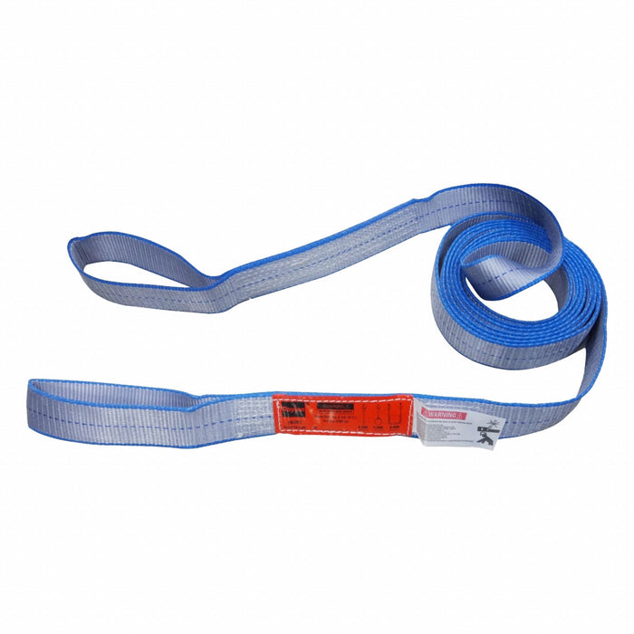 Web Sling Silver Flat Eye Polyester