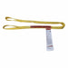 Web Sling Yellow Flat Eye Polyester