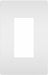 Wall Plate White Polycarbonate