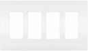 Wall Plate White Polycarbonate
