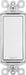 Wall Switch White 15 A