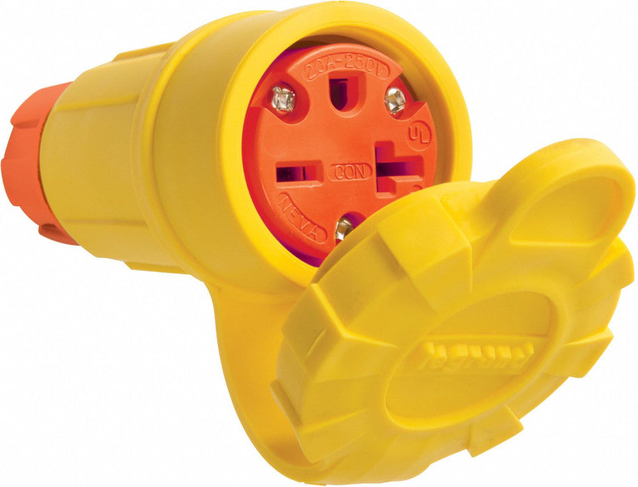 Straight Blade Connector 20 A Yellow
