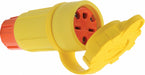 Straight Blade Connector 15 A Yellow
