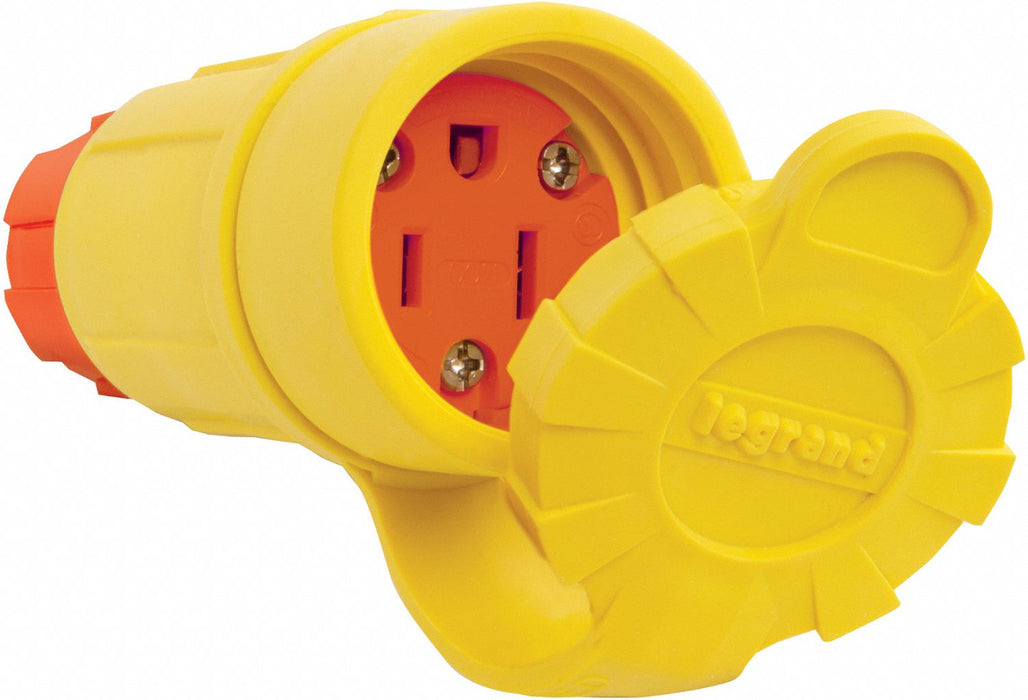 Straight Blade Connector 15 A Yellow