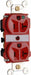 Receptacle 20 A Red