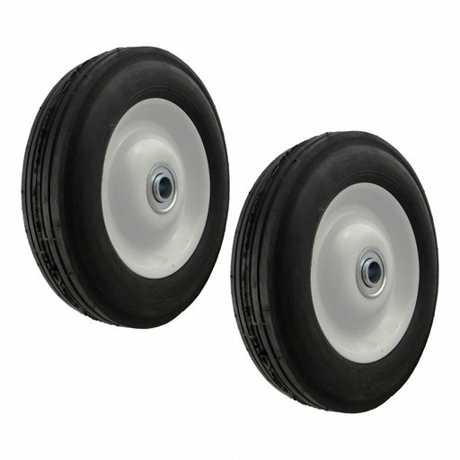 Caster Wheels 8 dia 350 lb Black PR