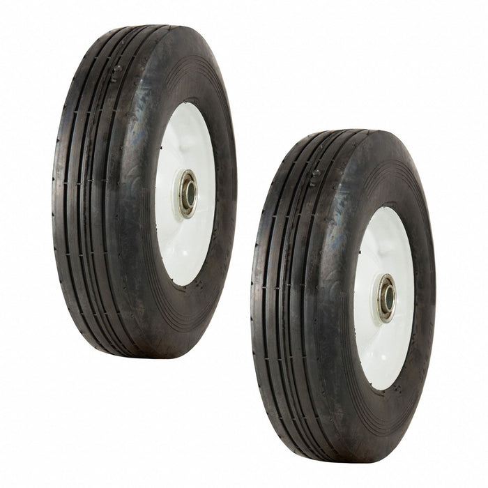 Caster Wheels 450 lb Capac. 10 in Dia