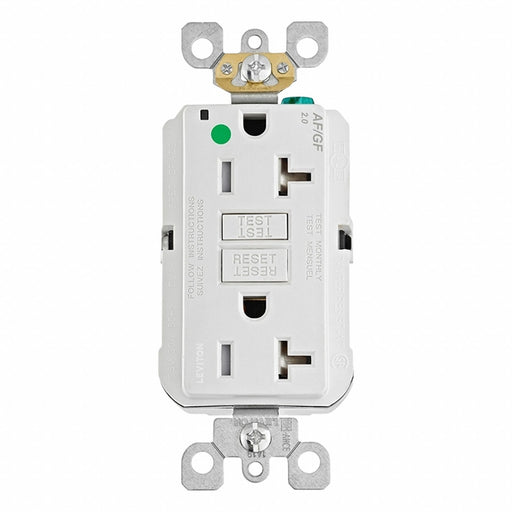 Receptable Outlet Hospital Grade White