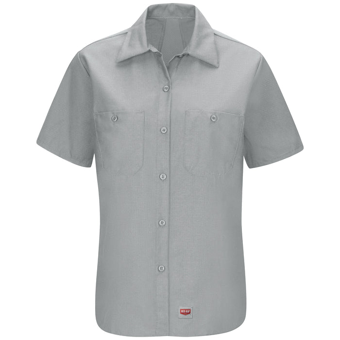Women's Short Sleeve Work Shirt with MIMIX®